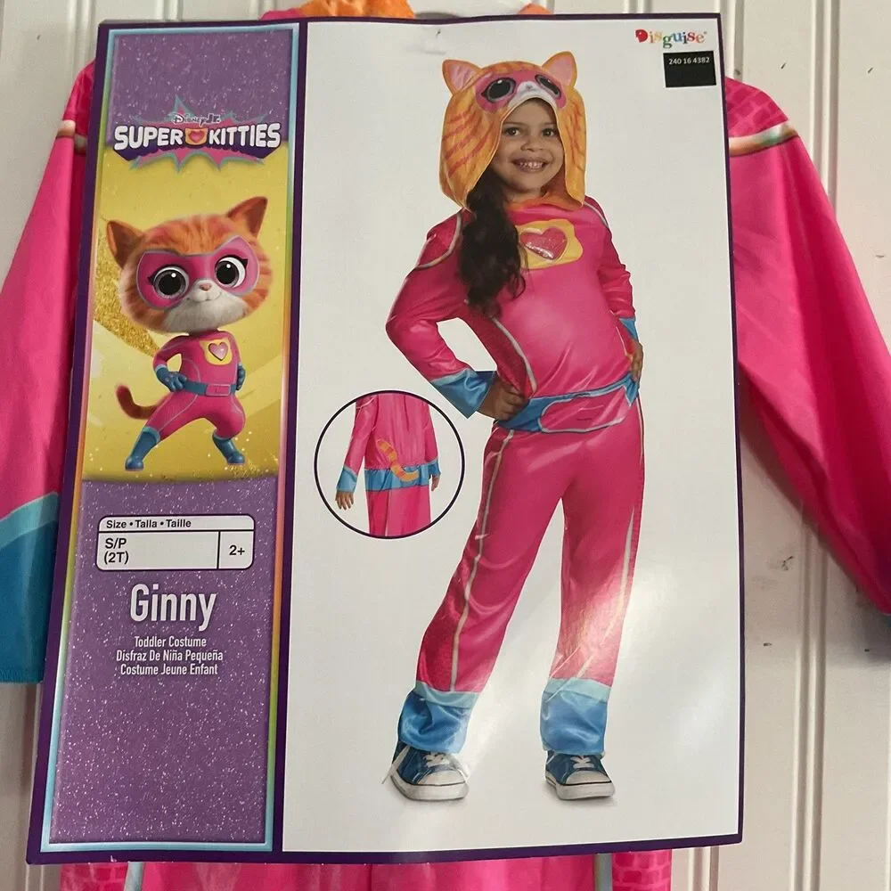 Ginny ClassicDisney Junior Super Kitties Fancy DressUp Halloween Child Costume2T